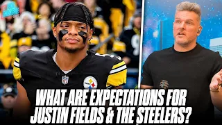 Steelers Trade 6th Round Pick For Justin Fields, What Are The Expectations? | Pat McAfee Reacts