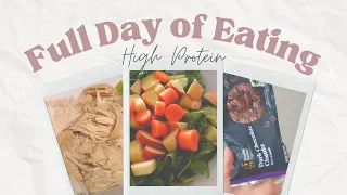 High Protein Full Day of Eating | Registered Dietitian's View | Strength & Nourishment Era