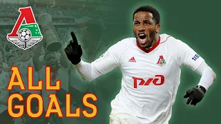 JEFFERSON FARFÁN — All Goals for Lokomotiv Moscow 2017-2020