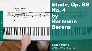 Berens | Etude, Op. 89, No. 4 | Etude for the Left Hand