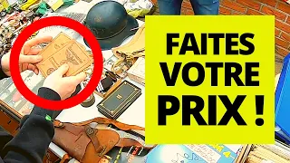 Il lui dit 6 fois "Faites votre prix" en 20 secondes - Analyse Brocante