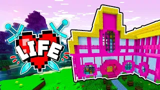 I made a MISTAKE while Building My House.. | Minecraft X Life #4