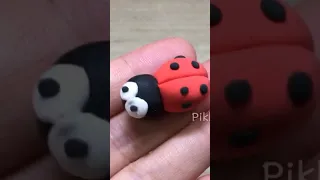 How to clay lady bug