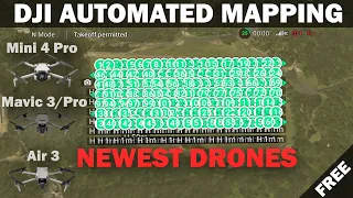 FINALLY DJI Mini 4 Pro, Mavic 3, and Air 3 Automated 3D Drone Mapping and Photogrammetry