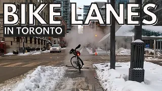 Toronto's Bike Lanes - What It's Like to Ride a Bike in Toronto in the Winter