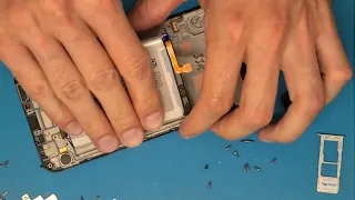 samsung a24 screen replacement and disassembly video original display