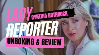 Lady Reporter Blu Ray Unboxing & Review Cynthia Rothrock Mang Hoi #cynthiarothrock #eureka #manghoi