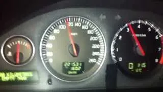 Volvo xc70 2.5t acceleration 0-100