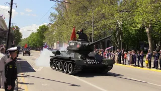 Танки, Бастионы, Панцири, Триумфы - парад военной техники Севастополь 9 мая #ДеньПобеды2021