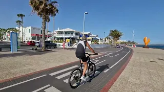 LANZAROTE SPAIN - LET'S MAKE MEMORIES PLANE LANDING IN MATAGORDA