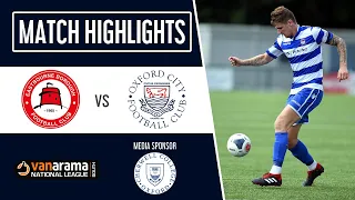 EASTBOURNE BOROUGH FC V OXFORD CITY FC - VANARAMA NATIONAL LEAGUE SOUTH HIGHLIGHTS