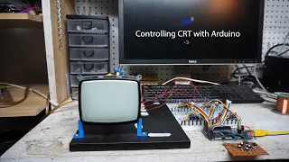 Using Arduino mega to operate an old black and white CRT