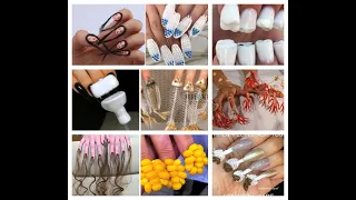 Weird nail art that should not exist | funky nail art |