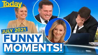 Funniest moments on TODAY! July 2021 | Today Show Australia