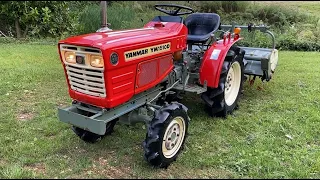 YANMAR YM1510D 4WD Compact Tractor & 1.2 meter Rotavator