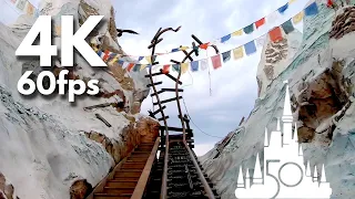 NEW Expedition Everest 4K On-Ride Front Row POV 2022