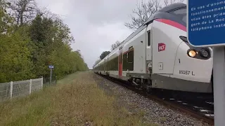 Passage d'un coradia liner a la rochelle