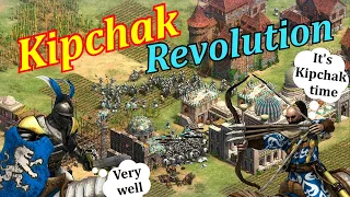 Kipchak Revolution! Close 4v4: Memorable Age of Empires 2 Game #6