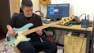 7 Bass Custom TP-4 Bass |美麗本人 壞爸爸 (Bass Cover) | Tim