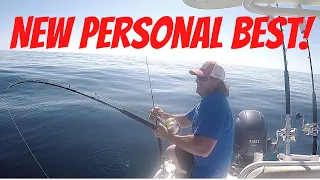 60 Miles Offshore In A Bay boat!? Non Stop Action In The Gulf of Mexico!