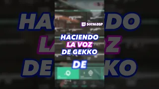 IMITANDO LA VOZ DE GEEKO en VALORANT 😅 #gekko #valorant #humor #fanduber #gekkovalorant #vozdegekko