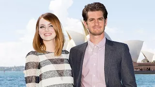 Exes Emma Stone and Andrew Garfield Share a Silly Laugh at Governors Awards