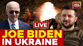 Zelenskyy Speech LIVE: US President Joe Biden Lands In War-Ravaged Ukraine In A Surprise Visit