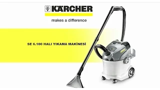 KARCHER SE 6100 - HALI YIKAMA MAKİNESİ