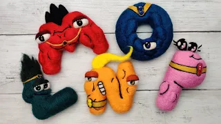 Alphabet Lore Super Forms [LMÑOP] Satisfying Needlefelt Art Compilation