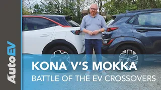 Vauxhall Mokka e v's Hyundai Kona Electric - The battle of the family EV crossovers.