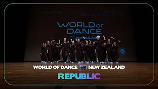 Republic | Team Division | World of Dance New Zealand 2024 | #WODNewZealand2024