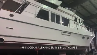 1994 Ocean Alexander 486 PILOTHOUSE