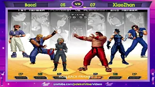 Baozi (包子) Vs XiaoZhan FT10 KOF 2002 UM - Battle Realmente Alucinante