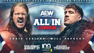 AEW All In London 2023 Chris Jericho vs Will Ospreay highlights