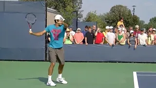 21. Tennis Форхенд Federer Удар справа