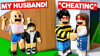 i caught step dad cheating on my mom in roblox