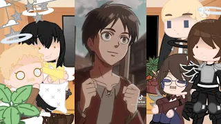 Dead AOT characters reacts |AOT part 2/2/?