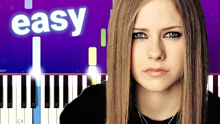 Avril Lavigne - I'm With You (100% EASY PIANO TUTORIAL)