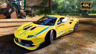 Ferrari #25 Corse Clienti 488 - Forza Horizon 5 | Logitech G29 Steering Wheel Gameplay |