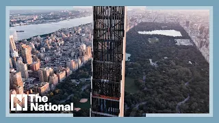 World's thinnest skyscraper opens to residents