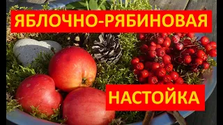 Настойка яблочно  рябиновая