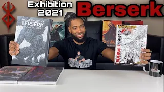 Berserk Exhibition 2021 Mini Haul Unboxing | Illustration Book | Chapter 364 | Canvas Art Boards