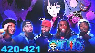 WHITEBEARD IS ACE'S FATHER?! One Piece Ep 420/421 Reaction