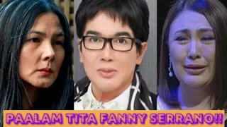 FANNY SERRANO PUMANAW NA SA EDAD NA 74|PINOY CELEBS LABIS ANG  PAGLUKLUKSA SA KANYANG PAGPANAW