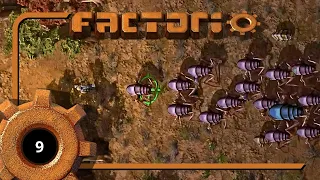 las CUCARACHAS INVADEN el BUS PRINCIPAL en Factorio (9)