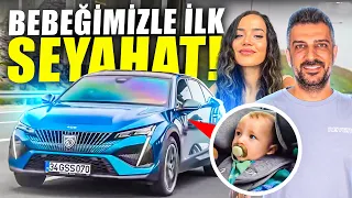 Bebeğimizle İlk Uzun Yol Videomuz! l Peugeot 408