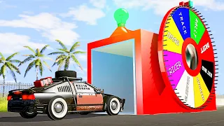 BeamNG.drive - Wheel of Fortune Vehicle Builder Machine