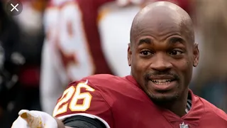 Adrian Peterson apparently blew a hundred million dollars is in serious debt