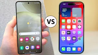 Samsung S24 Plus Vs iPhone 15 Plus | SPEED TEST | Exynos 2400 | Apple A16 Bionic