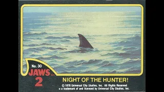 Jaws 2 (1978) - Trading Cards and Stickers